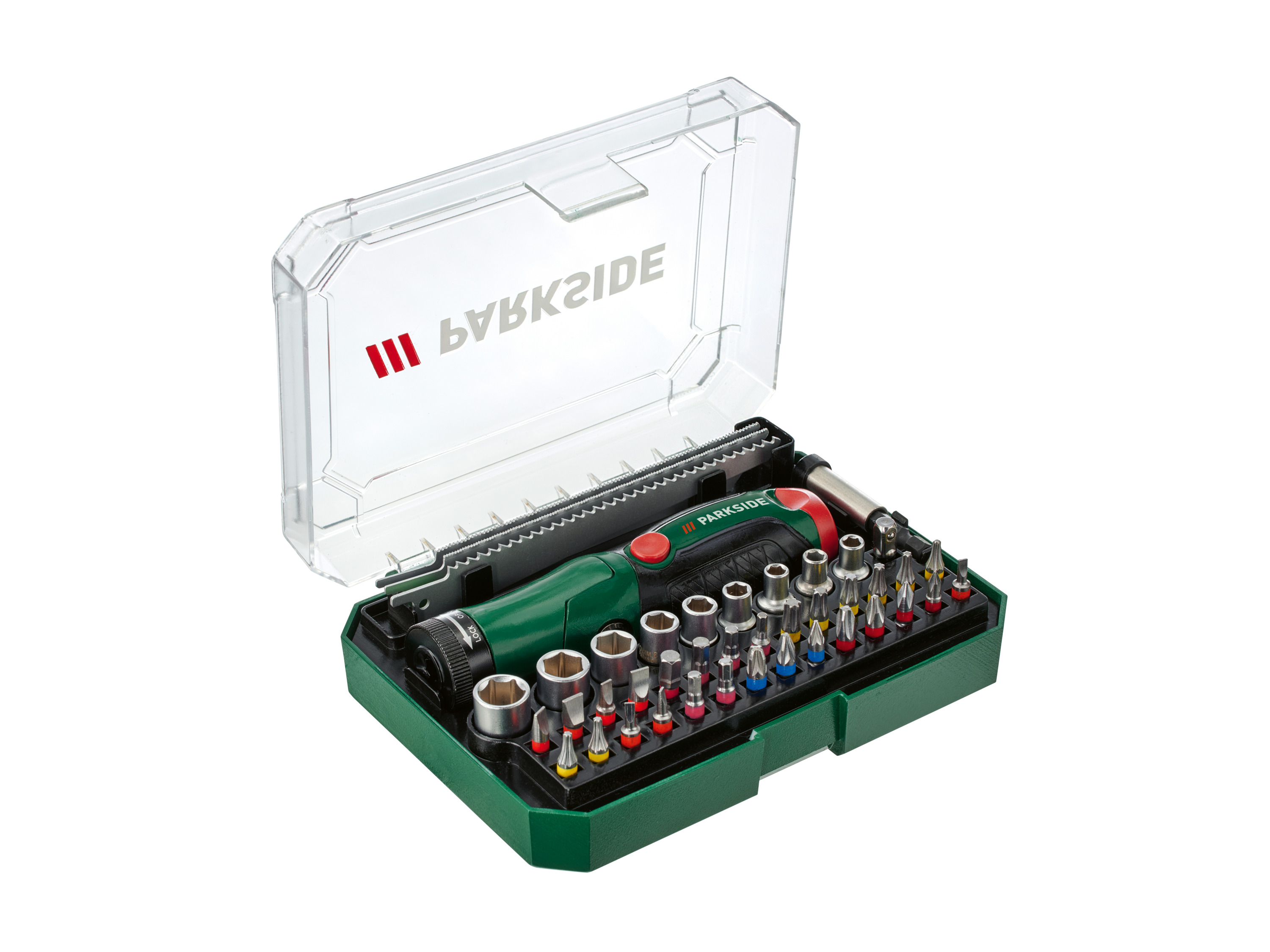 Parkside® Sada bitového šroubováku 5 v 1, 43dílná
