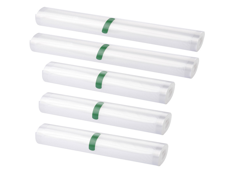  Zobrazit na celou obrazovku ERNESTO® Role fólie pro vakuovačku XXL SFS 300 C1, 5 kusů - Obrázek 1