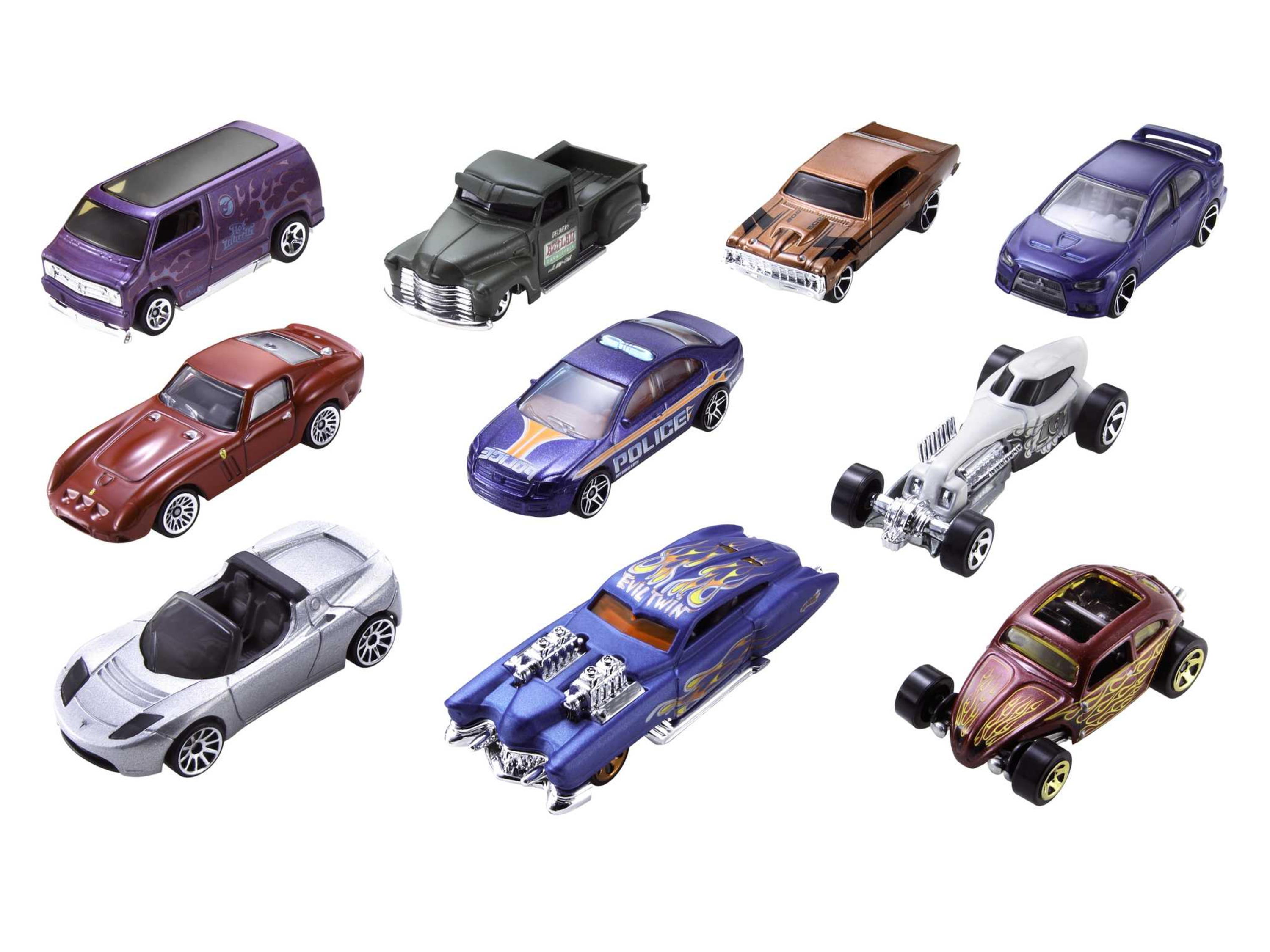 Hot Wheels Dárková sada 10 ks