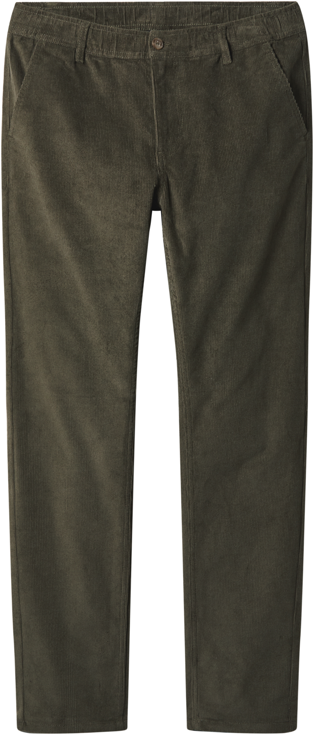 esmara Men Pánské manšestrové kalhoty (zelená, S (44/46))