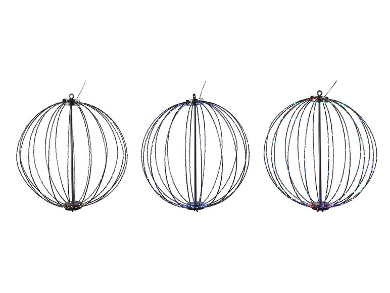  Zobrazit na celou obrazovku LIVARNO home Světelná LED koule, Ø 38 cm - Obrázek 1