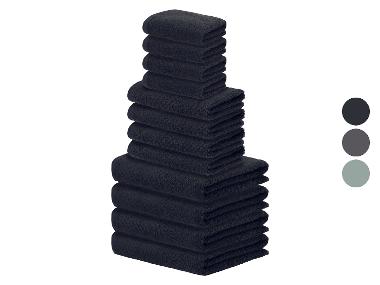 LIVARNO® Sada froté ručníků, 12dílná