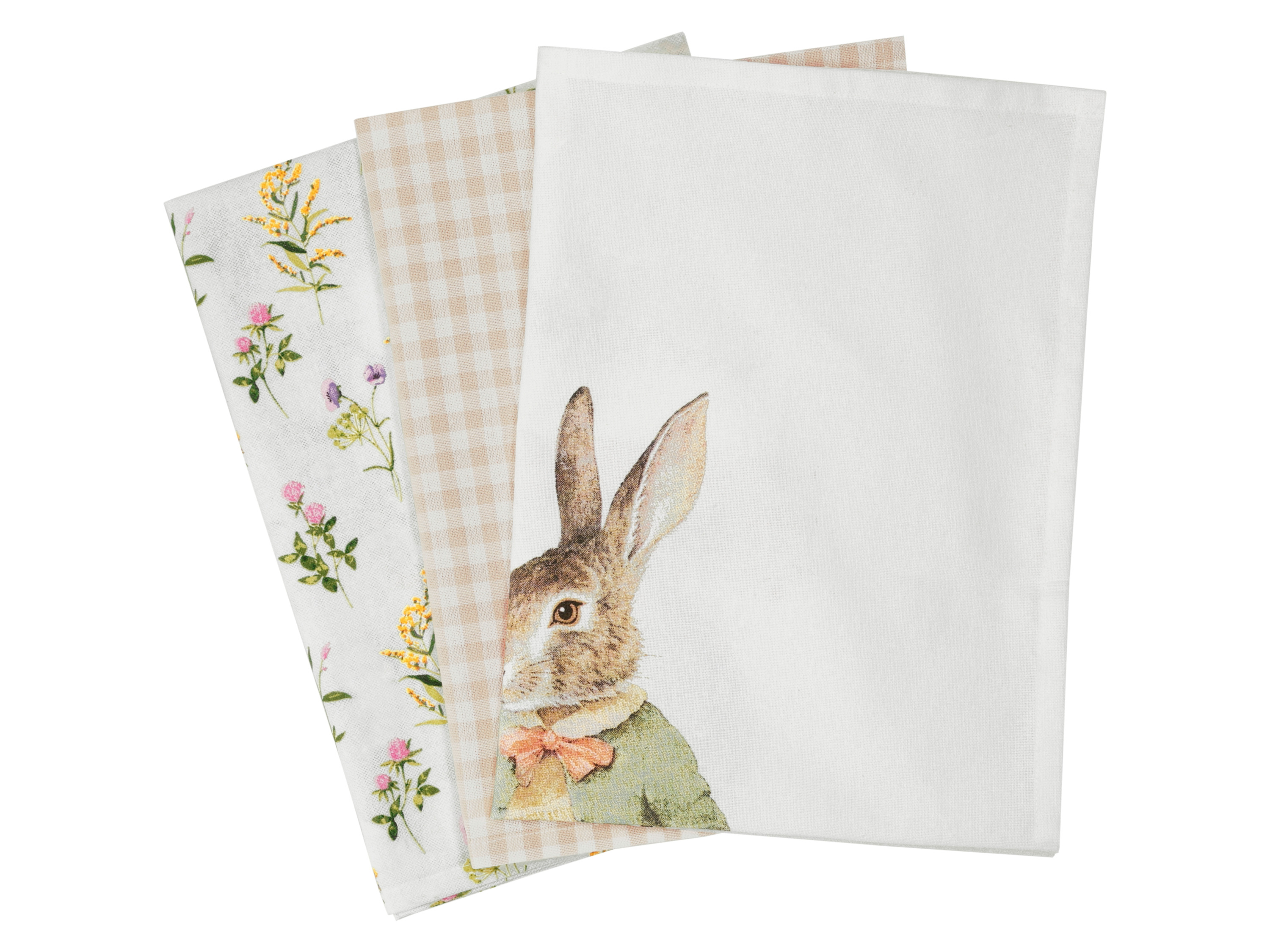 Livarno® Kuchyňské utěrky, 50 x 70 cm, 3 kusy (béžová) kuchyně a jídelna od výrobce LIVARNO® Livarno® Kuchyňské utěrky, 50 x 70 cm, 3 kusy (béžová)
