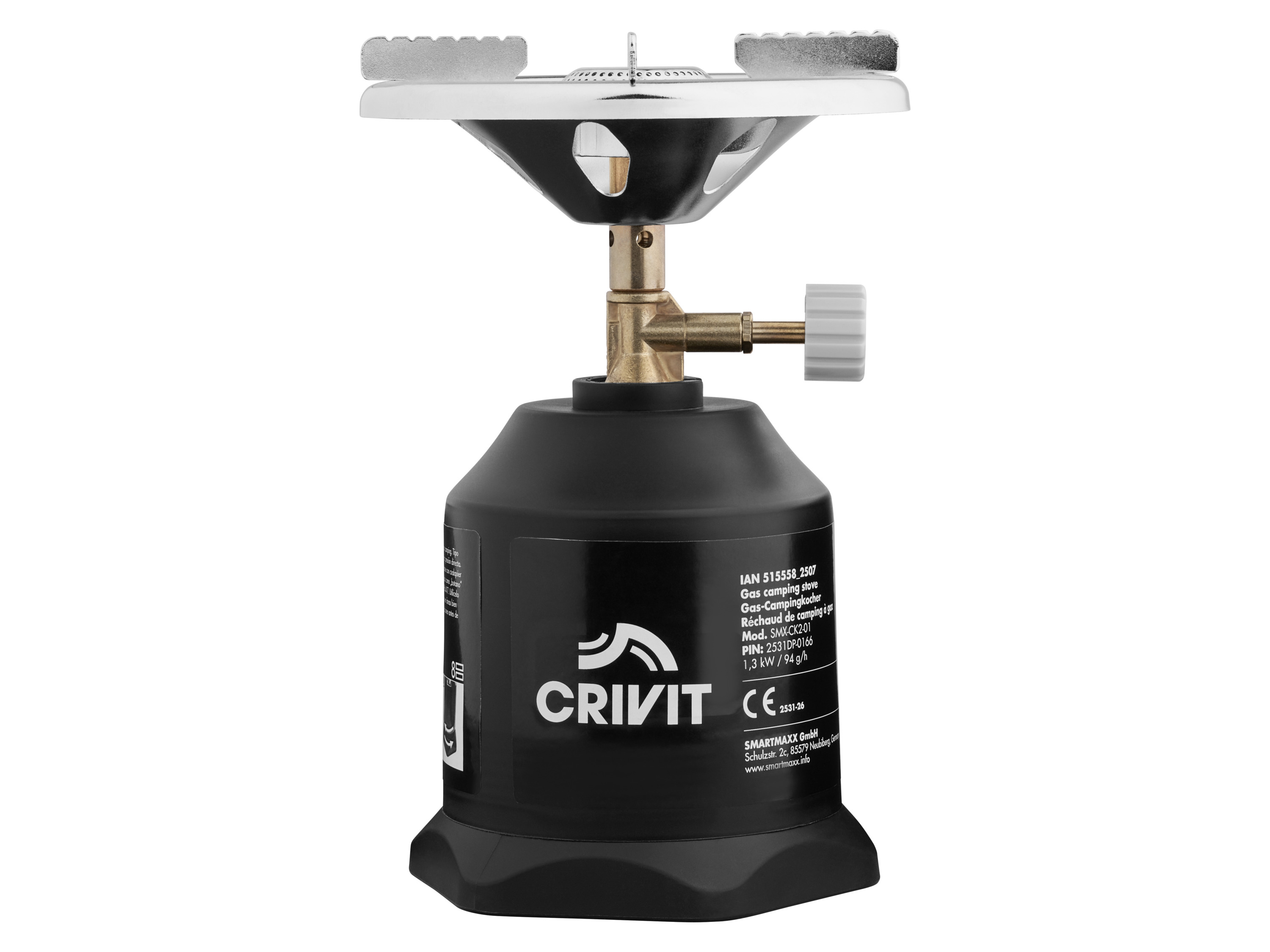 Crivit Plynový kempinkový vařič