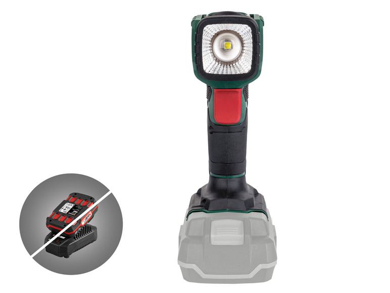  Zobrazit na celou obrazovku PARKSIDE® Aku ruční LED reflektor PLHLA 20 Li B1– bez akumulátoru a nabíječky - Obrázek 1