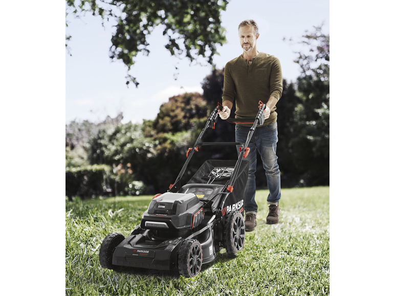  Zobrazit na celou obrazovku PARKSIDE PERFORMANCE® Aku sekačka na trávu PPRMA 40-Li A1, 2x Smart 8 Ah - Obrázek 6
