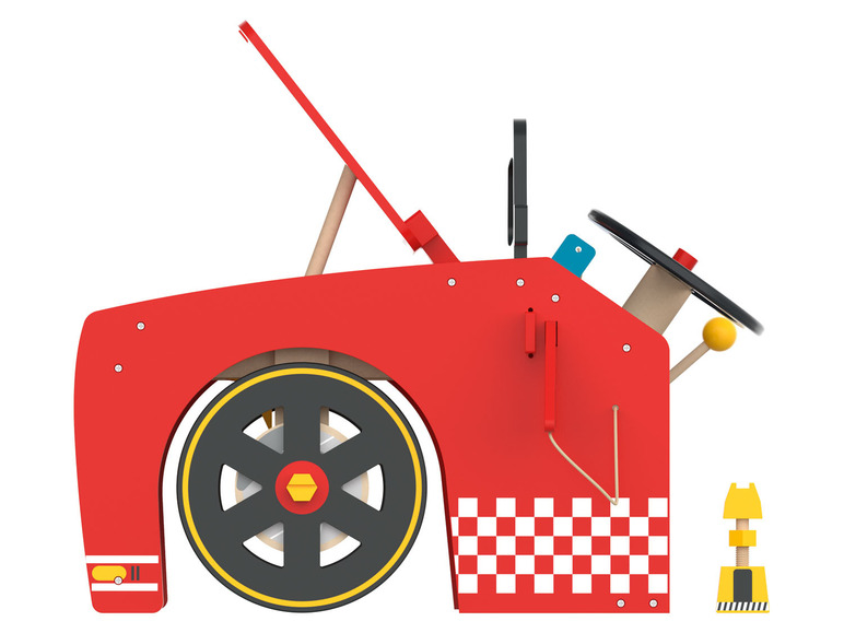  Zobrazit na celou obrazovku Playtive Dřevěné autíčko automechanik - Obrázek 8