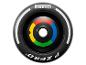 Pneumatika Pirelli P Zero s barevným designem, podobným logu Google, uprostřed