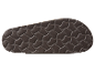 Podešev hnědého sandálu Birkenstock.
