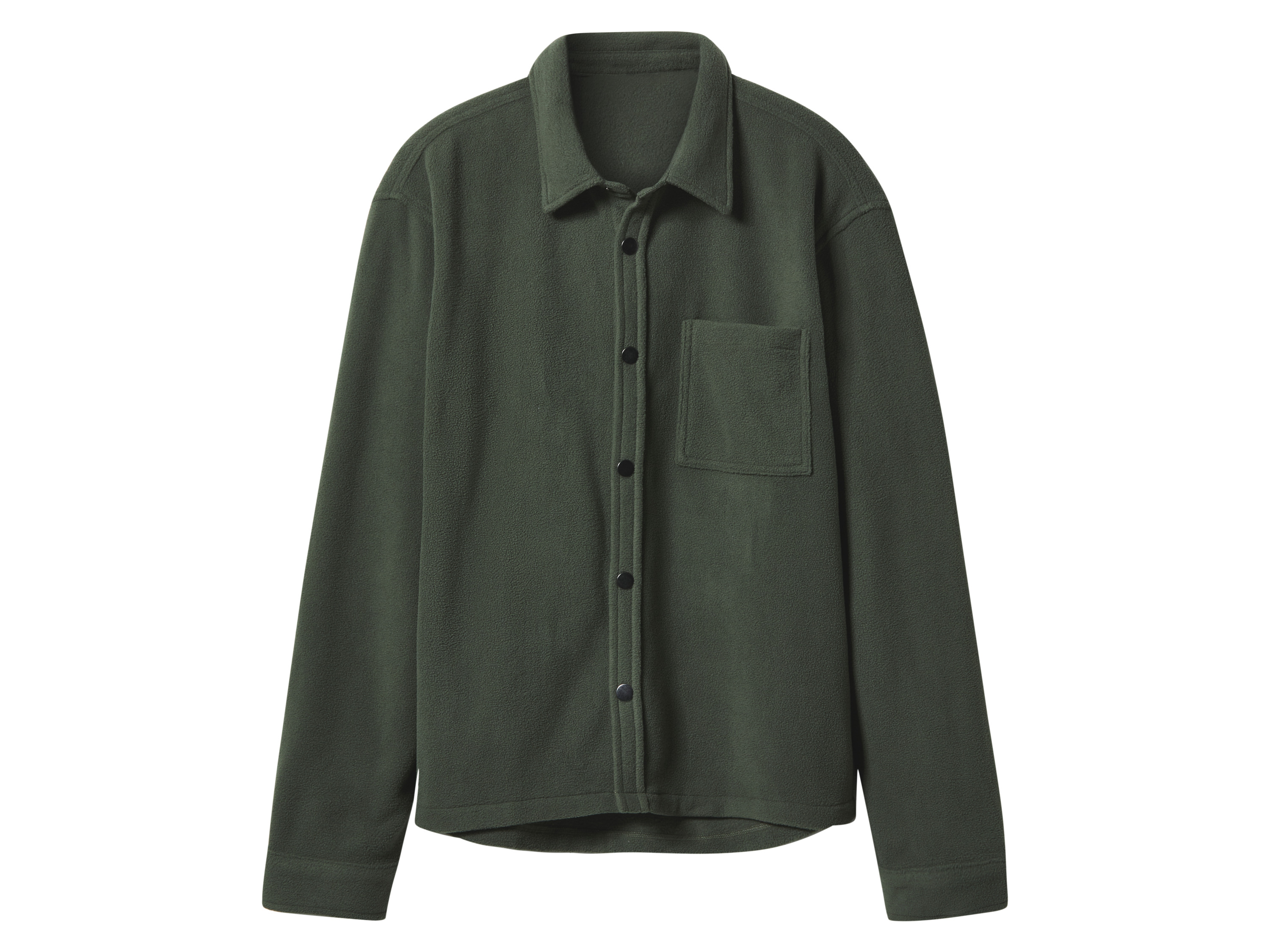 esmara Men Pánská volnočasová fleecová košile (khaki, L (52/54))