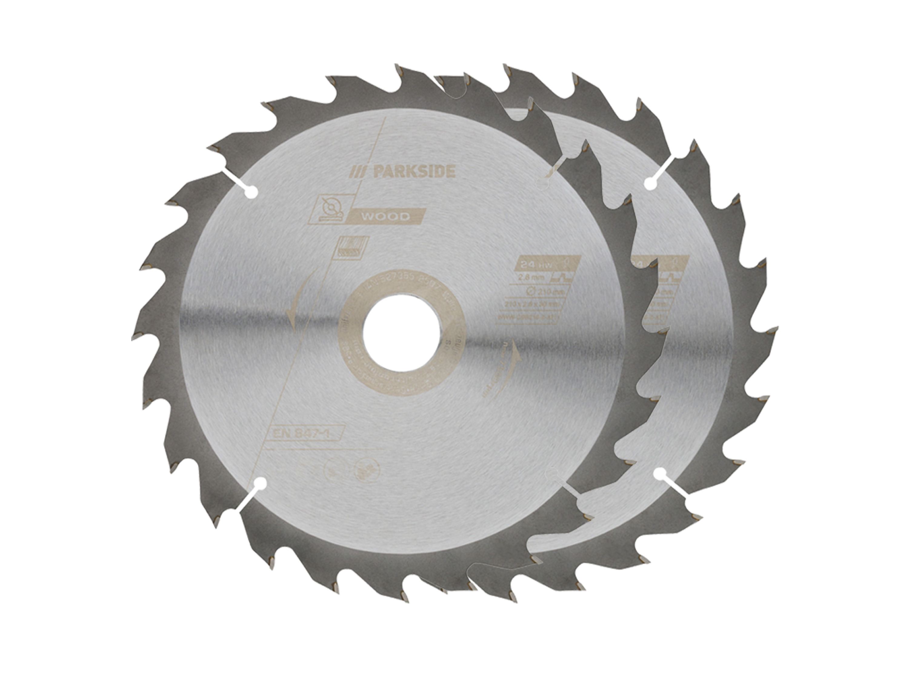 Parkside® Sada pilových kotoučů (210 mm, 2dílná sada)