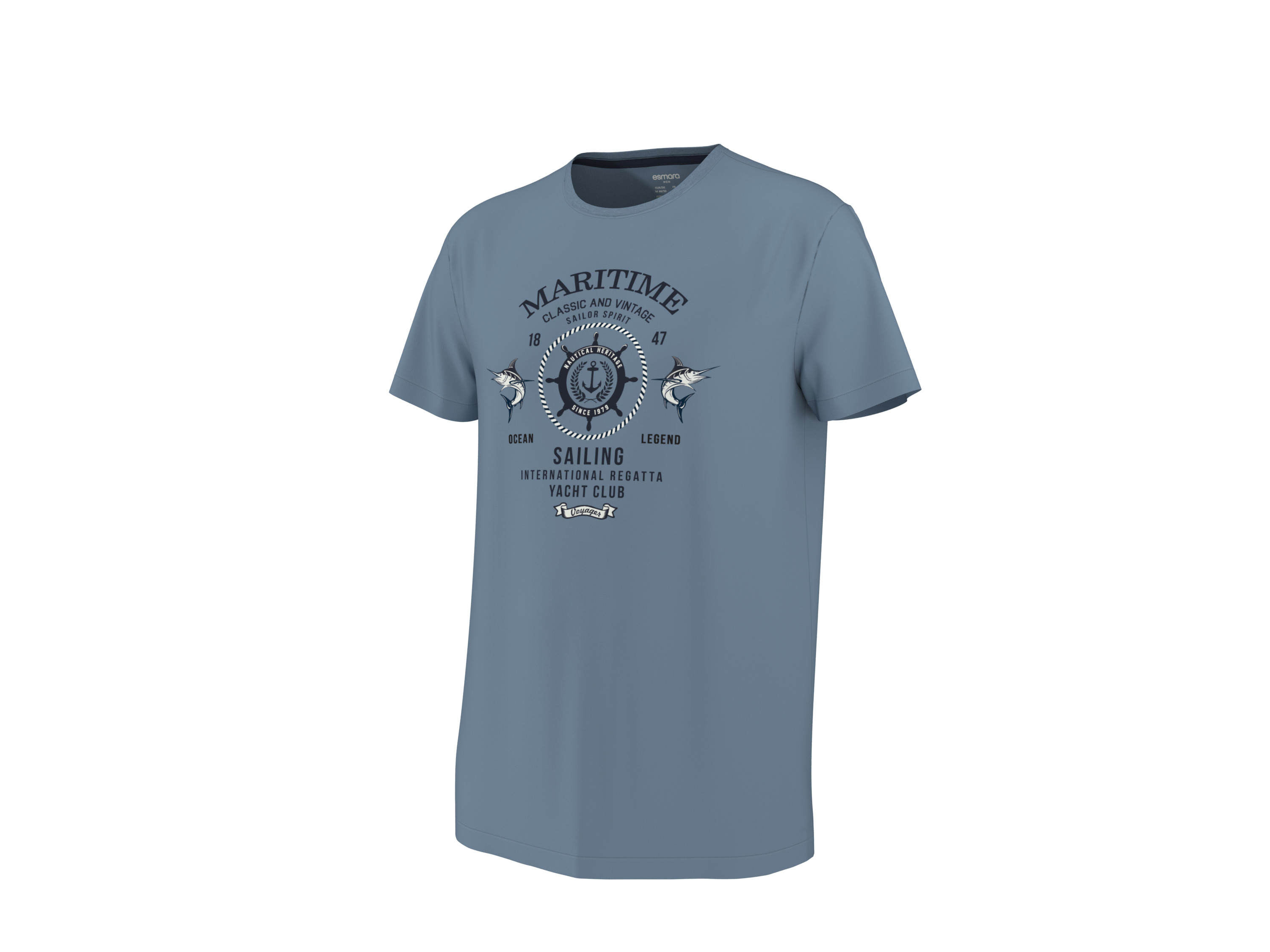 esmara Men Pánské triko (světle modrá, XXL (60/62))