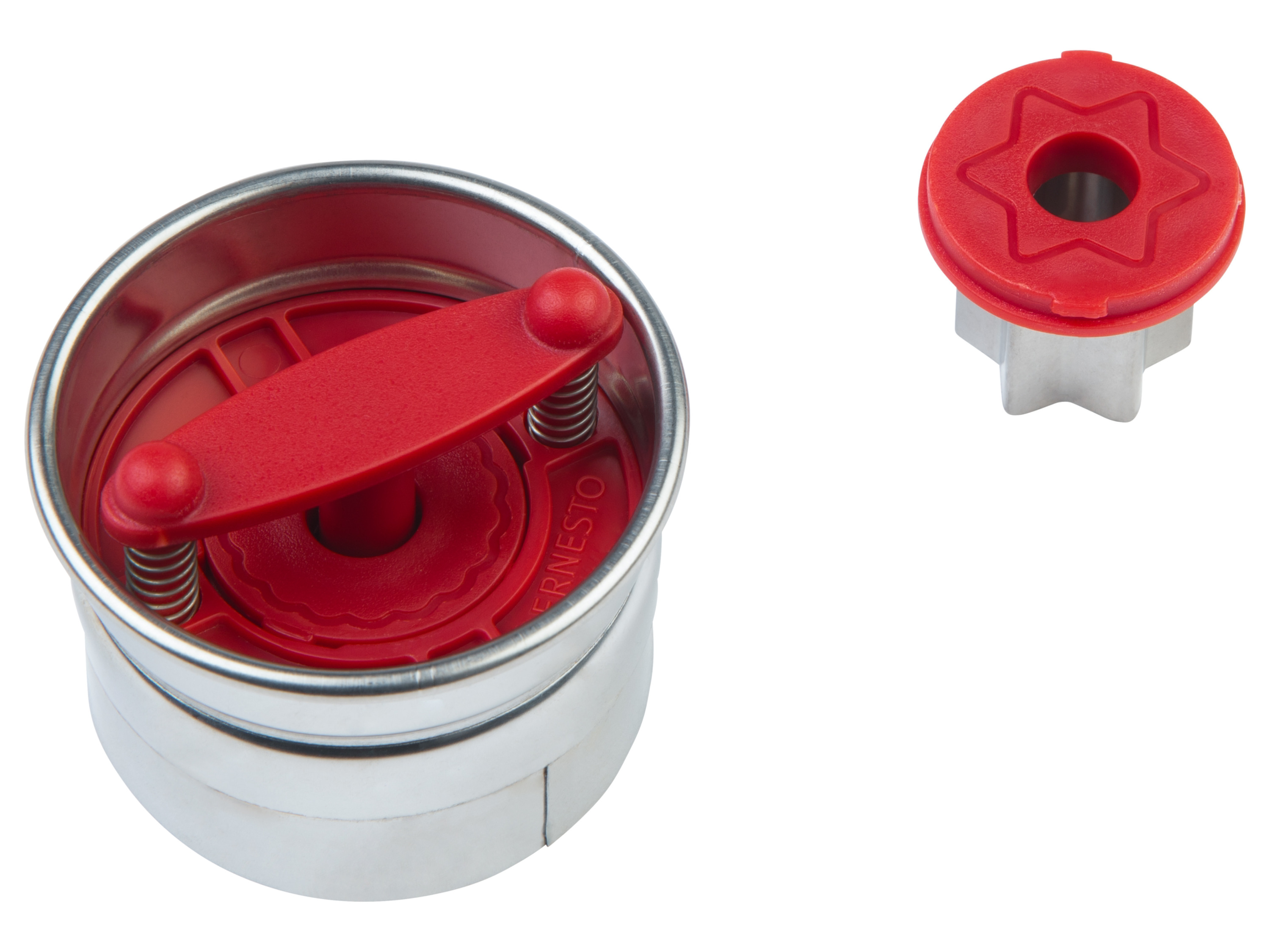 Livarno home Sada vykrajovacích formiček / Sada razítek na keksy (vykrajovátka na linecké cukroví)