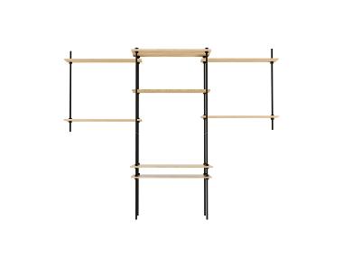 AR SHELVING Psací stůl s regálem „DECO“