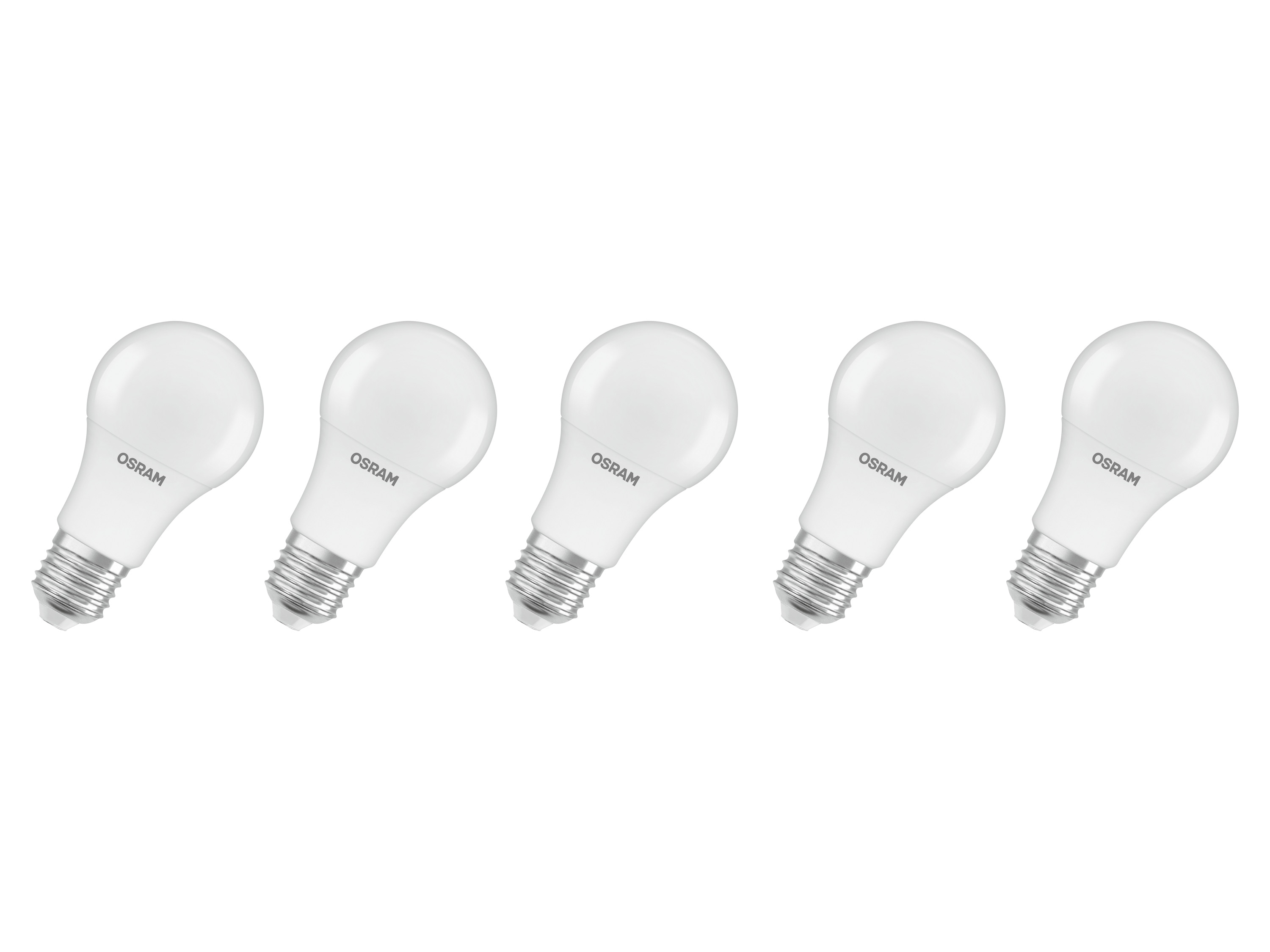 Osram LED žárovka »Led Base Retro«, 5 kusů (Cla60, E27, 806lm, matná)