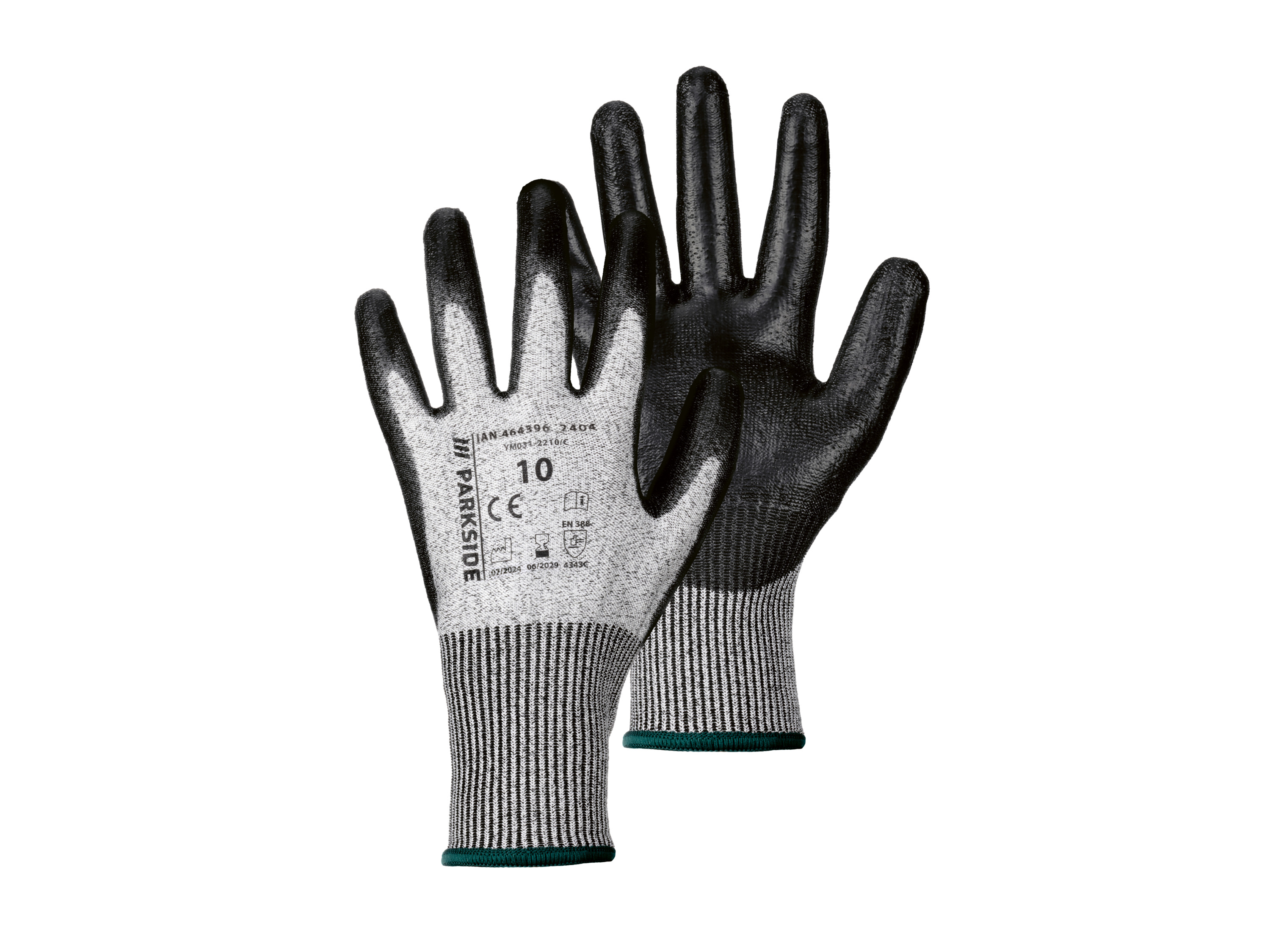 Parkside® Protiřezné rukavice, Neprořezné rukavice, Rukavice proti proříznutí (10)