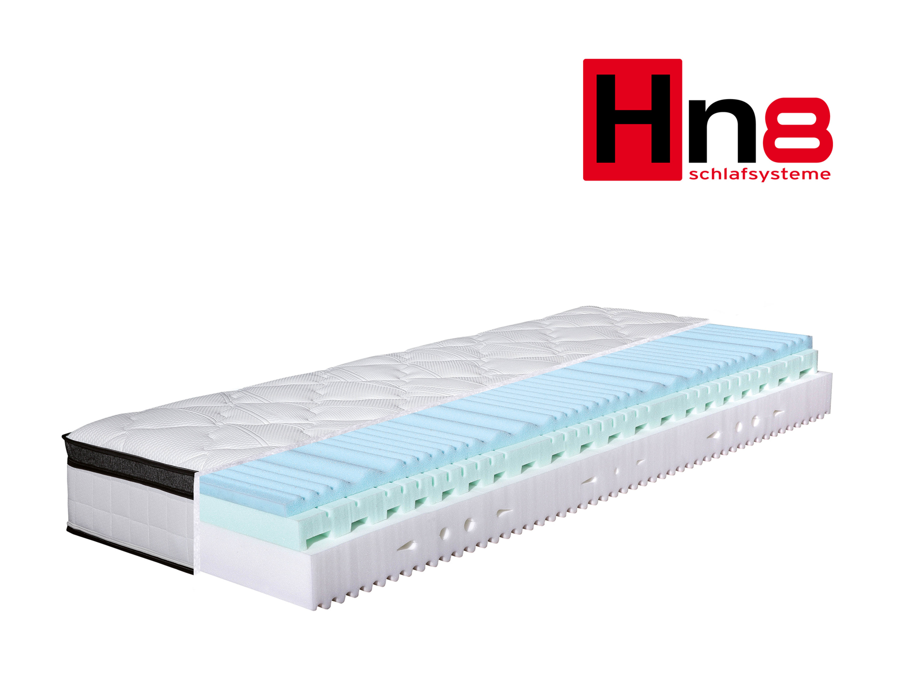 Hn8 Schlafsysteme 7zónová matrace ze studené pěny Supreme KS GEL (H2, 90 x 200)