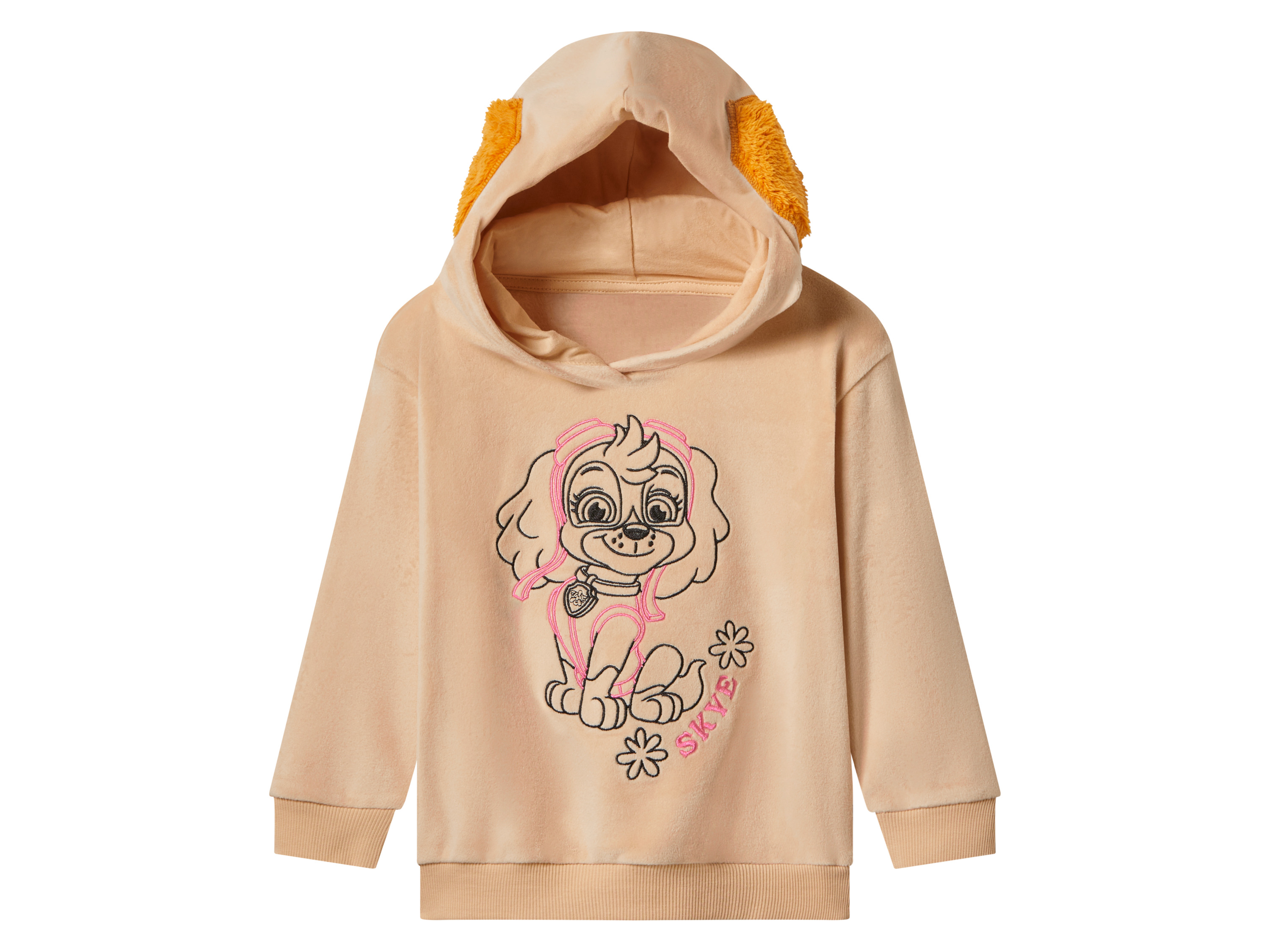 Dívčí plyšová mikina (Tlapková patrola, 122/128)