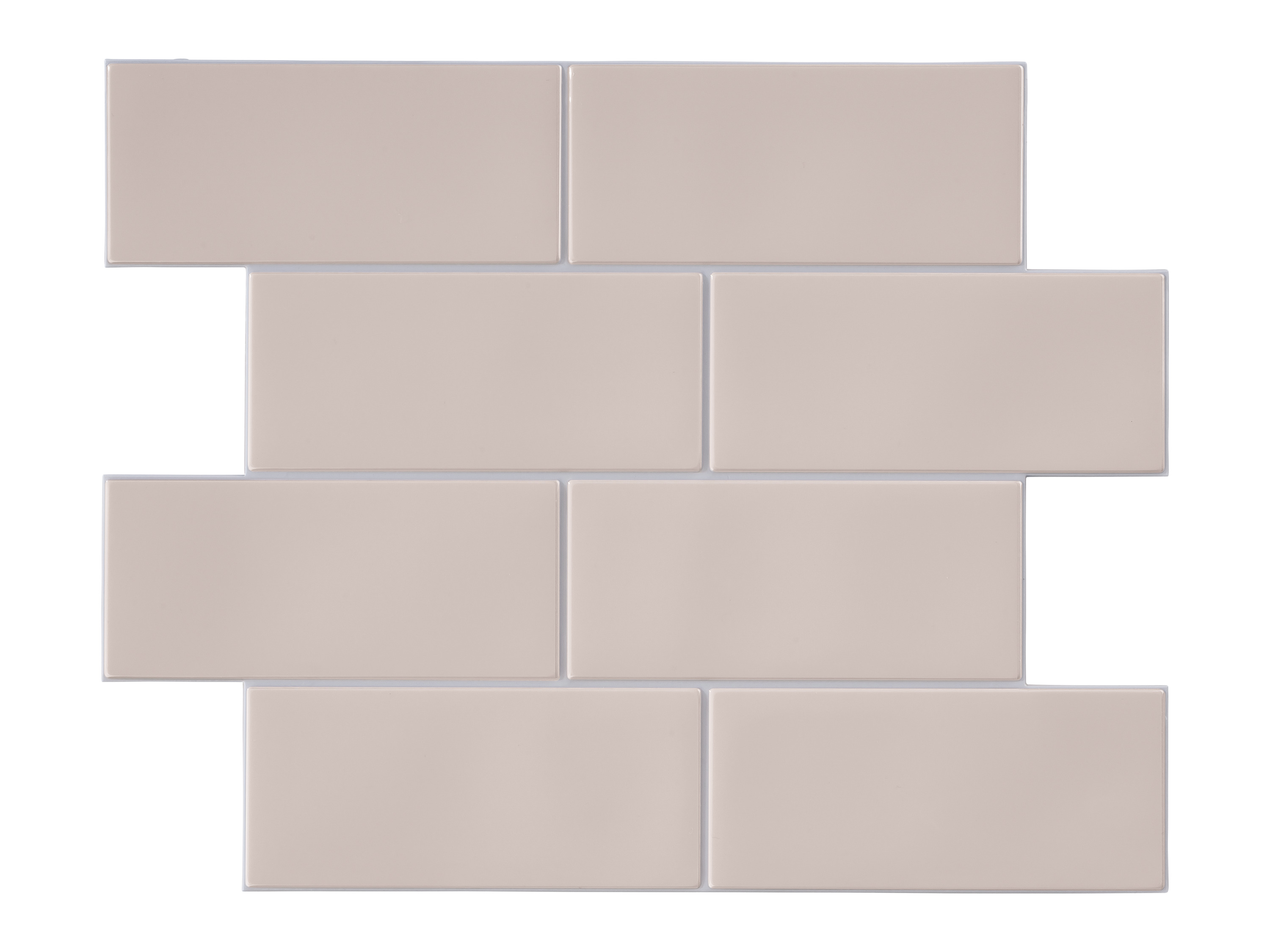 Livarno home Dekorativní samolepicí obklady, 10 kusů (béžová)