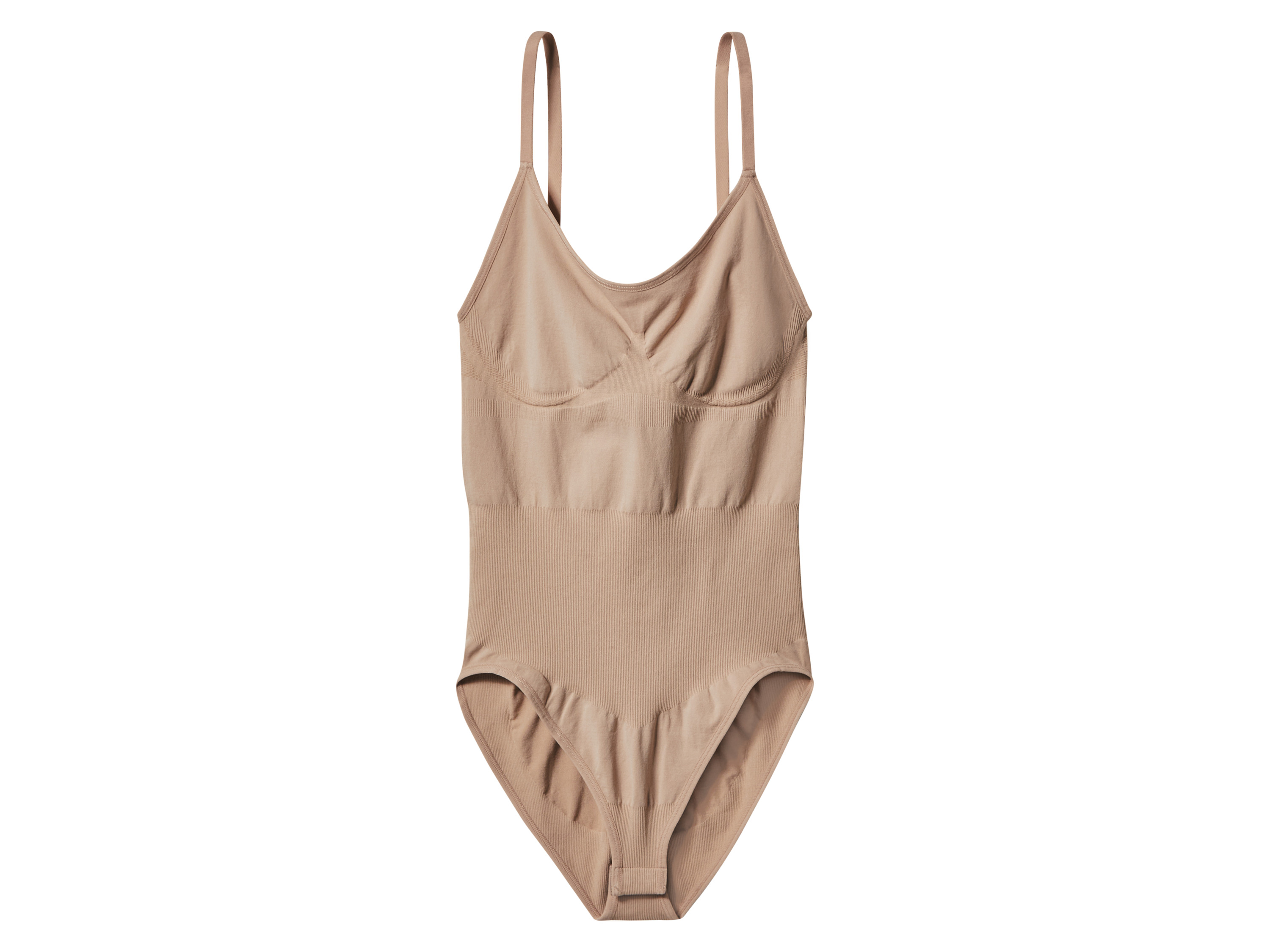 esmara® Dámské bezešvé tvarující body (béžová, L(44/46))