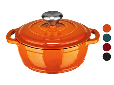 ERNESTO® Litinový hrnec, Ø 16 cm, 1,3l