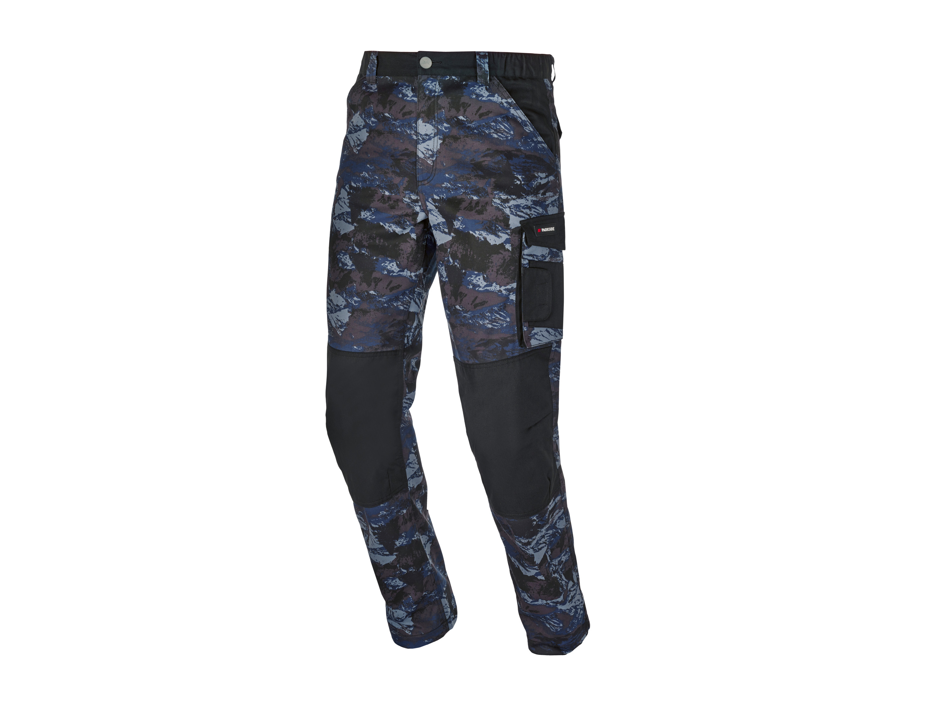 Parkside® Pánské pracovní kalhoty (maskáčová, 58)