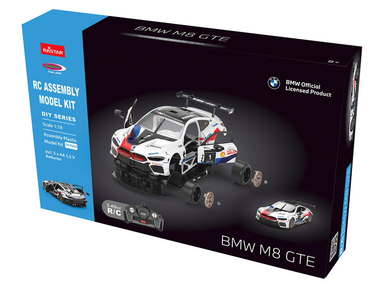 JAMARA Auto na dálkové ovládání, 1:18 (BMW M8 GTE)