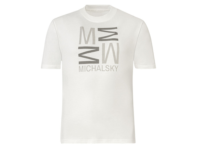 Michalsky Pánské triko (M, bílá)