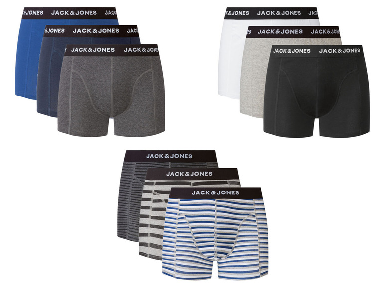  Zobrazit na celou obrazovku Jack & Jones Pánské boxerky, 3 kusy - Obrázek 1