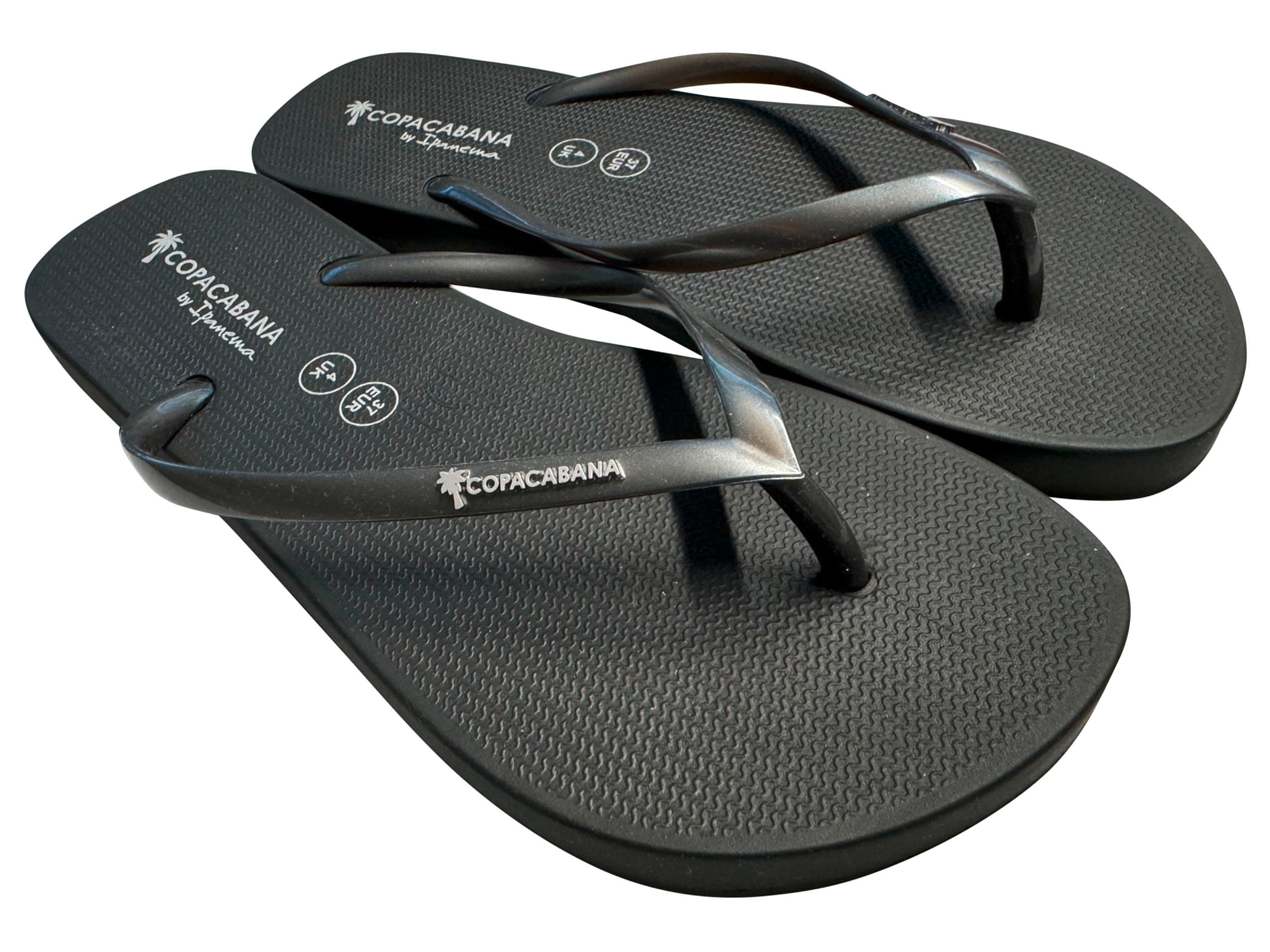 Copacabana by Ipanema Dámské / Pánské žabky (dámská/černá/stříbrná, 38)