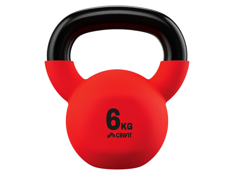  Zobrazit na celou obrazovku CRIVIT Posilovací činka Kettlebell, 6 kg - Obrázek 1