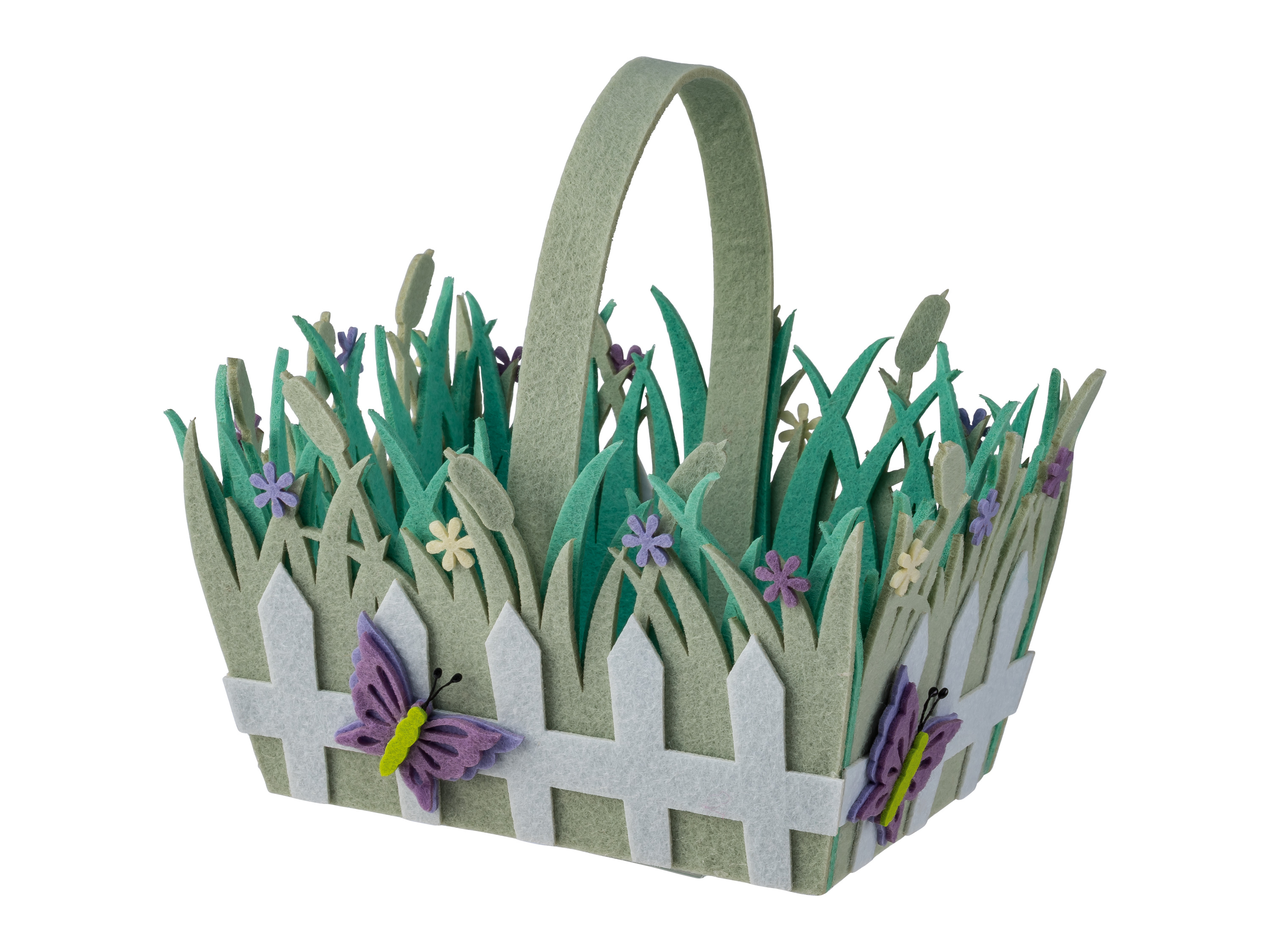 Livarno® Velikonoční dekorativní košík (louka)