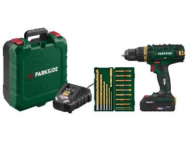 PARKSIDE® Aku vrtací šroubovák Limited Edition PABS 20-Li G8