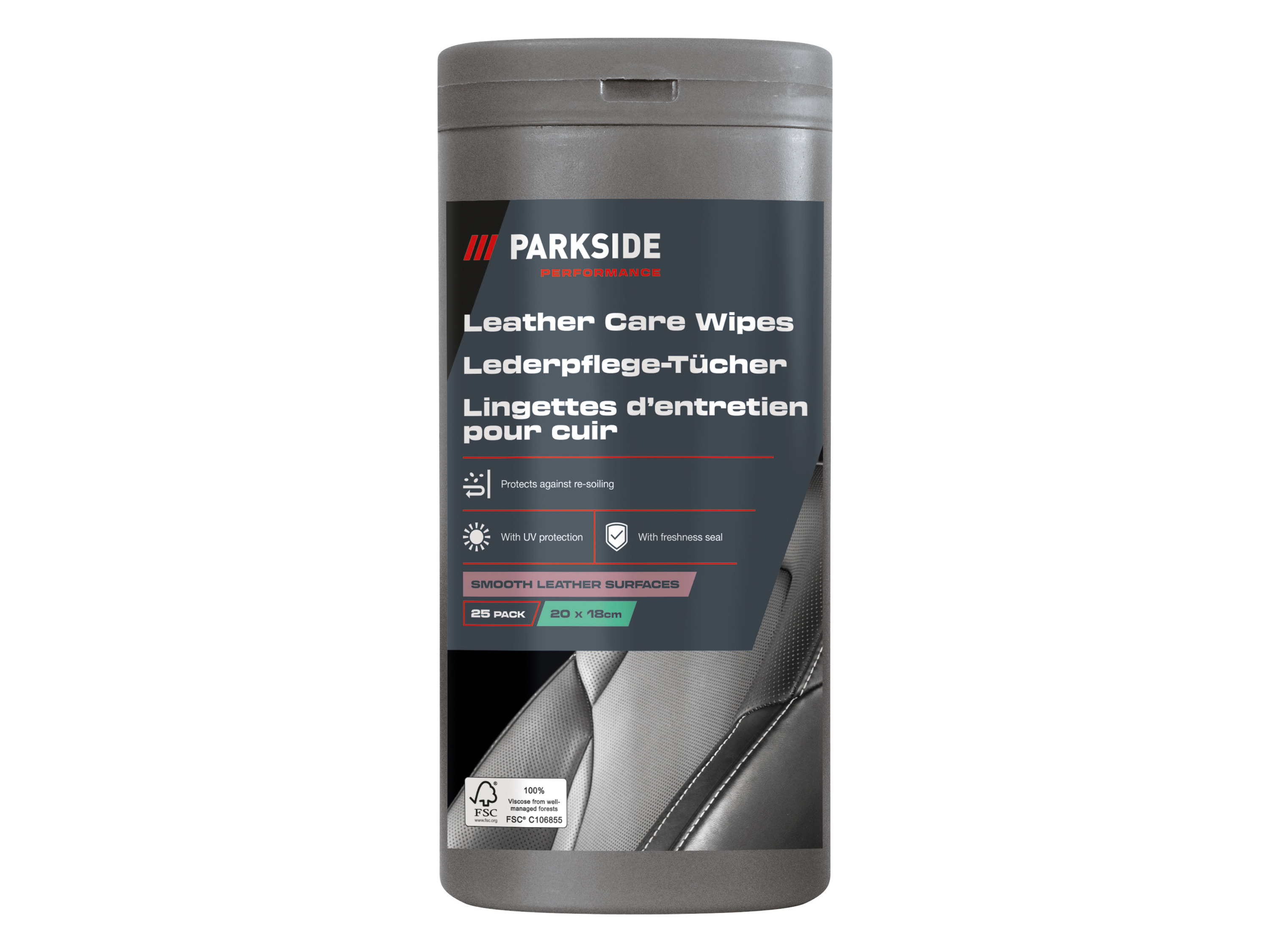 Parkside Performance® Čisticí ubrousky na interiér auta (ubrousky na ošetřování kůže)