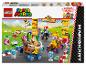 Sada LEGO Super Mario Kart s Baby Peach a Bowserem Jr. v závodních autech.