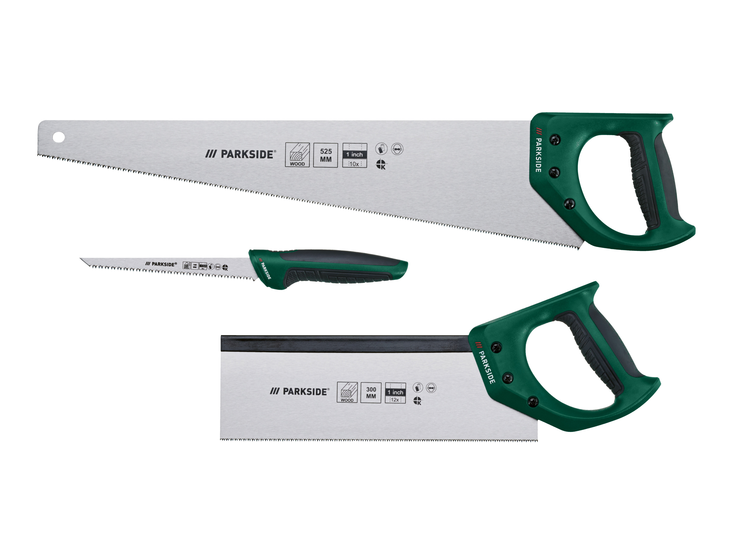 Parkside® Sada pil Pshm 5 A1, 3dílná / 6dílná (sada pil na dřevo)