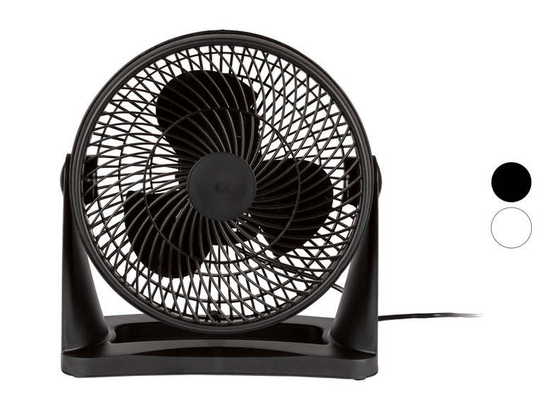  Zobrazit na celou obrazovku SILVERCREST® Stolní ventilátor Turbo STVT 21 B1, Ø 22 cm - Obrázek 1