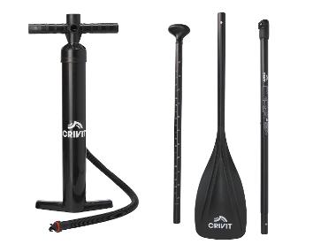 CRIVIT Pumpa pro paddleboard / Pádlo pro paddleboard