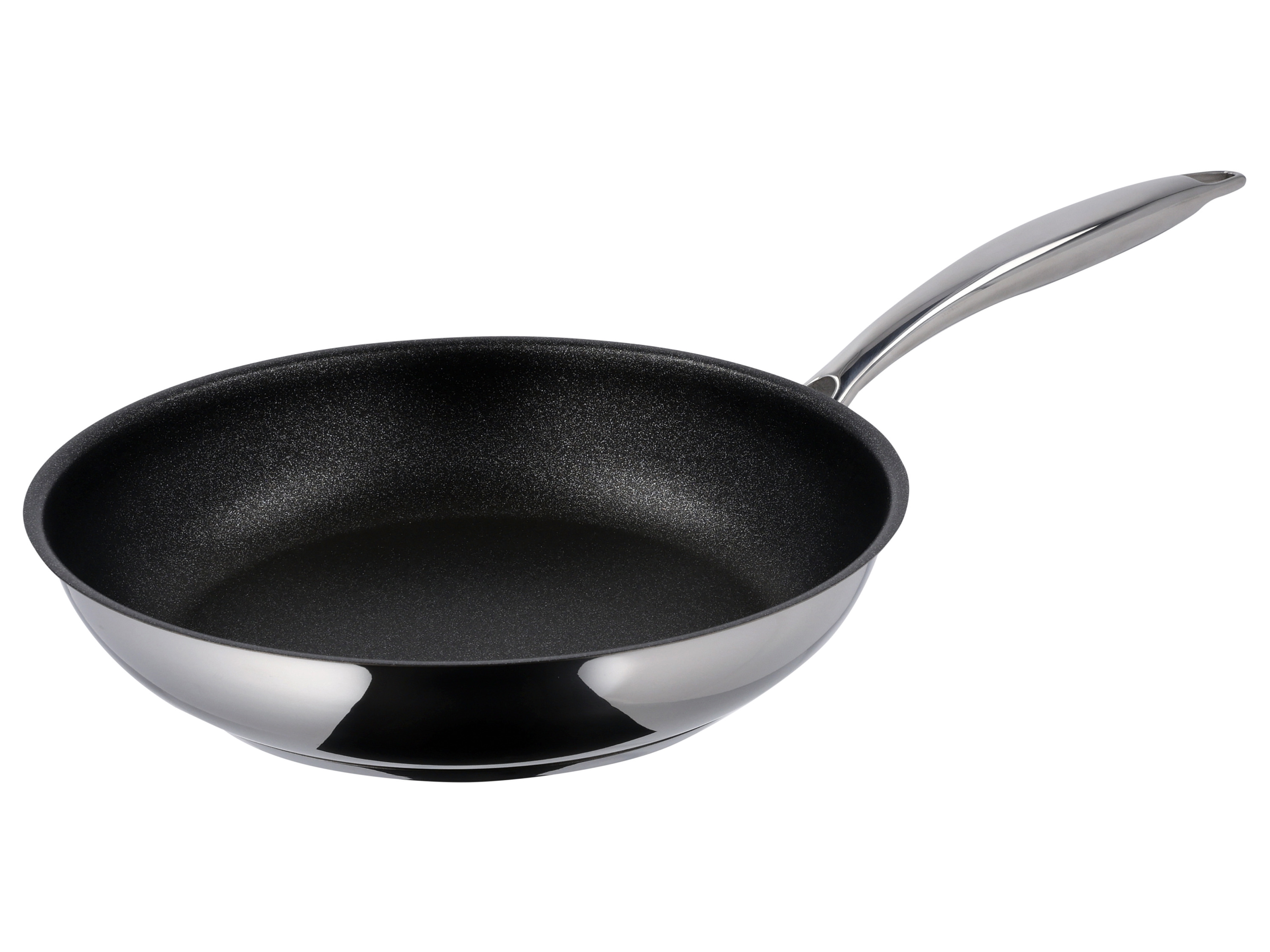 Silvercrest® Pánev z nerezové oceli, Ø 24 cm (keramická vrstva)