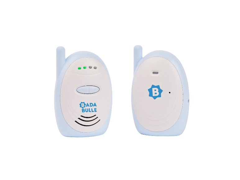 Bada Bulle monitor pro miminka: Dvě zařízení pro sledování miminka.