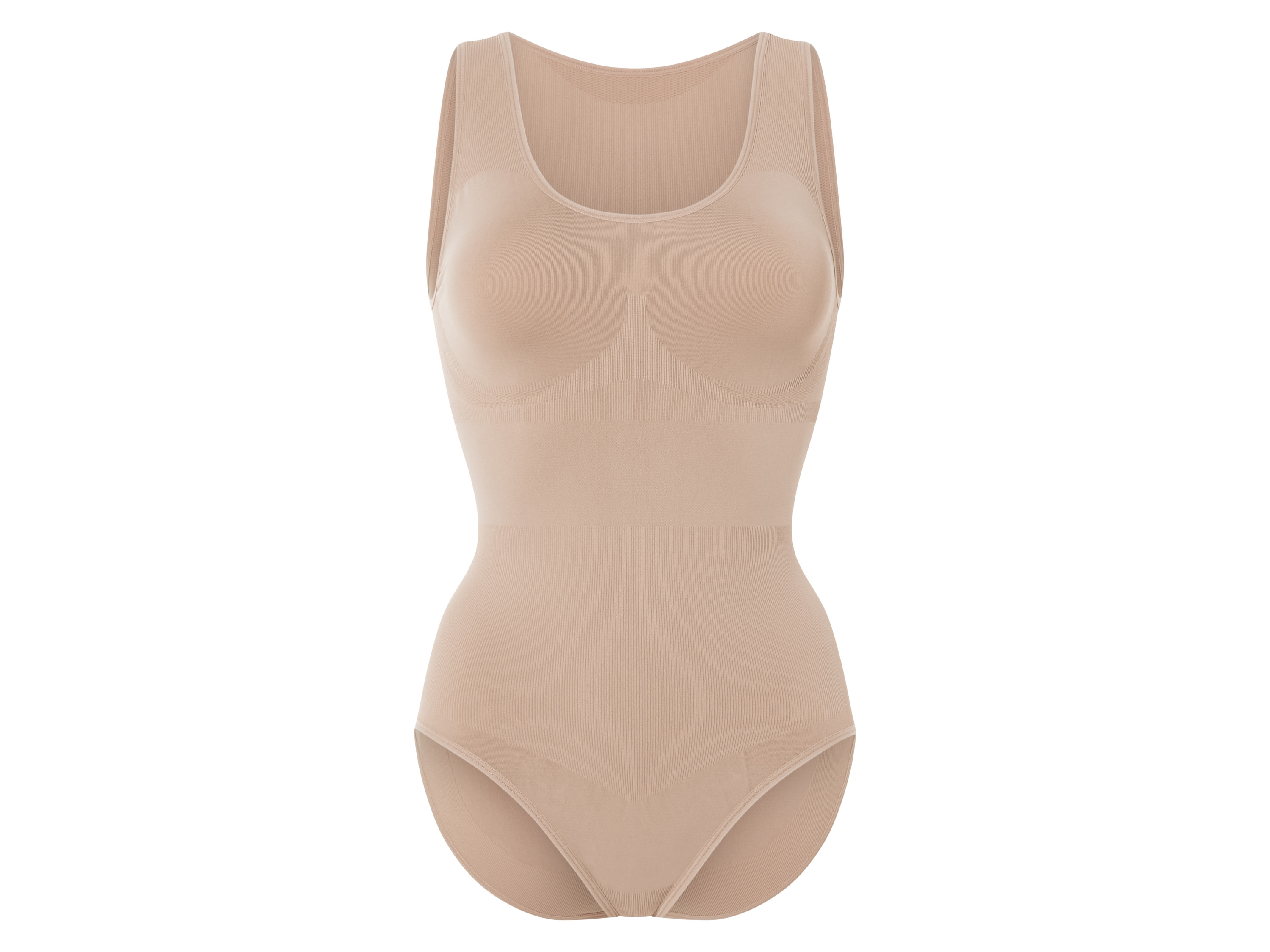 esmara® Dámské bezešvé tvarující body (XL (48/50), béžová)