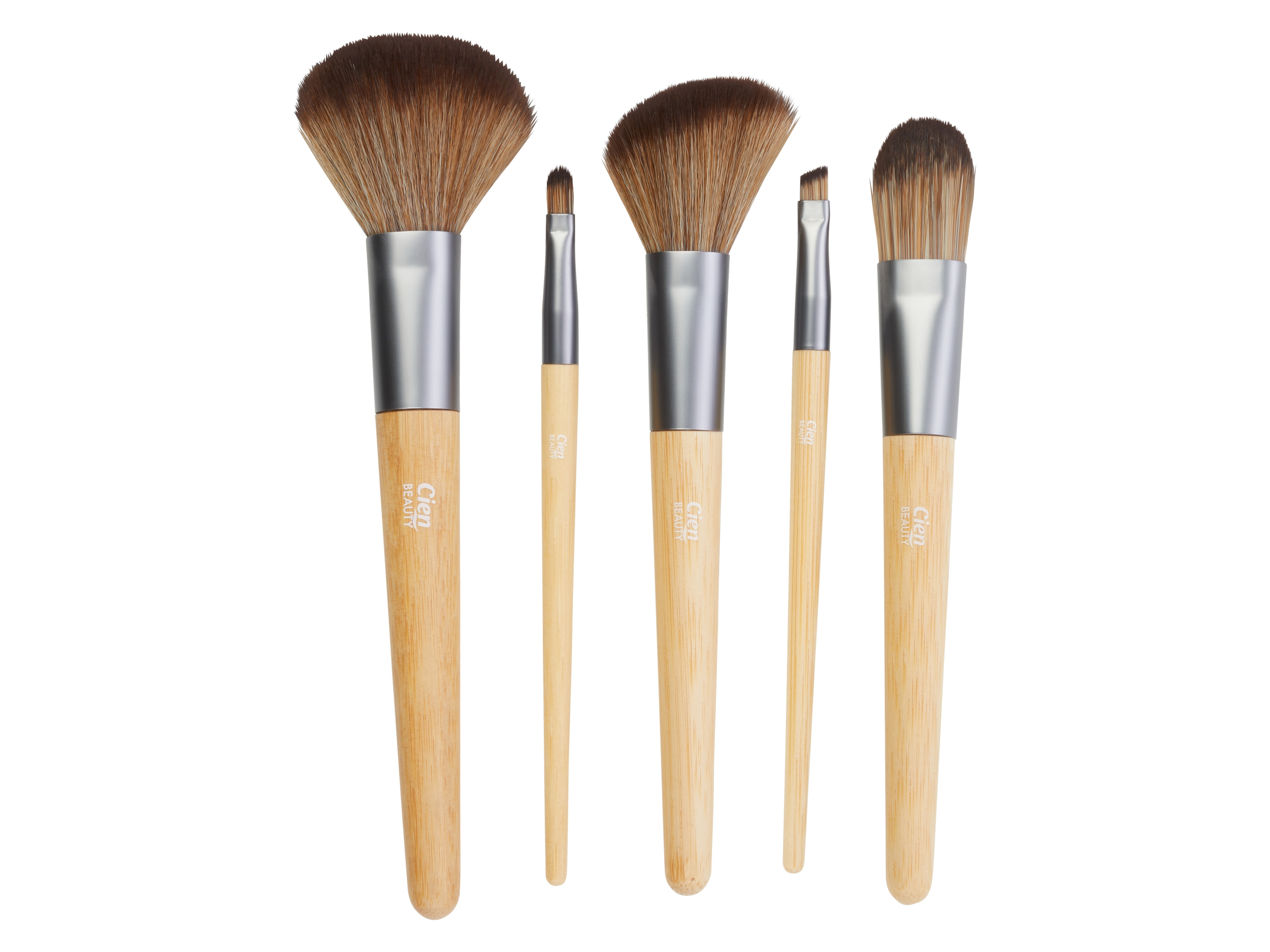 Cien Beauty Sada kosmetických štětců, 6dílná / 7dílná (5 kosmických štětců)
