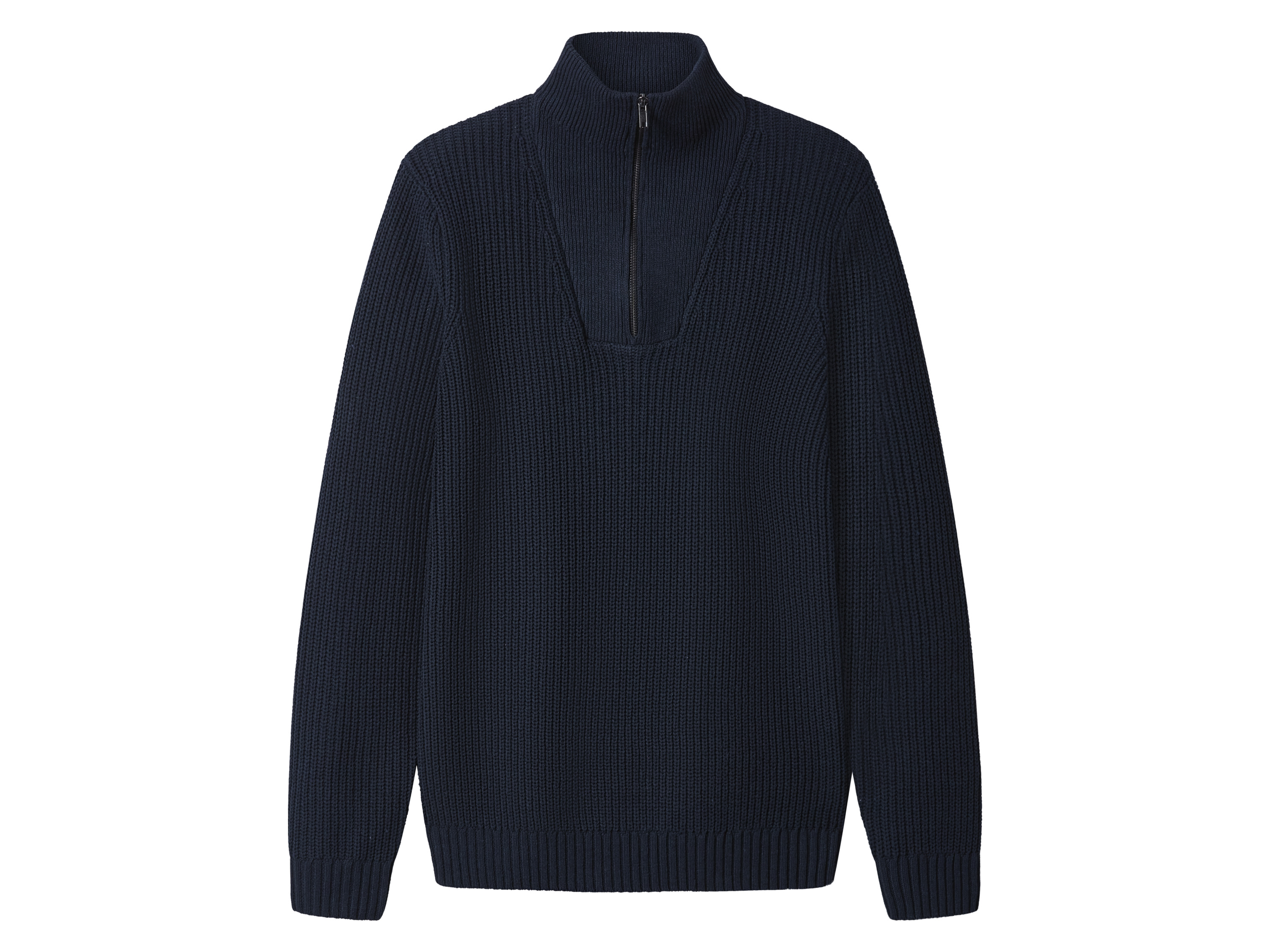 esmara Men Pánský pletený svetr Troyer (navy modrá, L (52-54))
