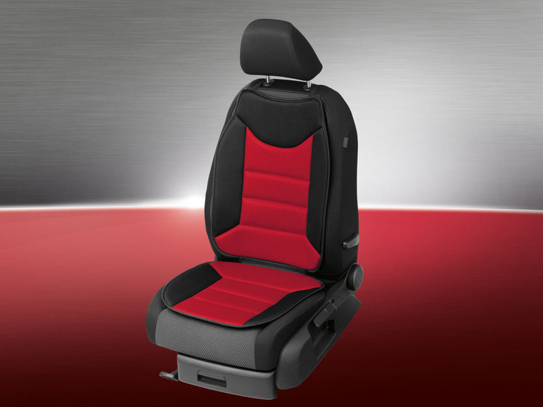  Zobrazit na celou obrazovku ULTIMATE SPEED® Sada podložek na autosedadlo, 2dílná, červená - Obrázek 4