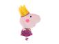 Plyšová Peppa Pig, princezna se zlatou korunou.