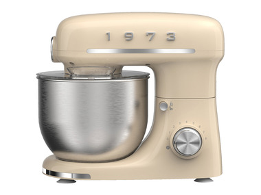 SILVERCREST® KITCHEN TOOLS Kuchyňský robot retro 1973 SKML 600 A1, krémová