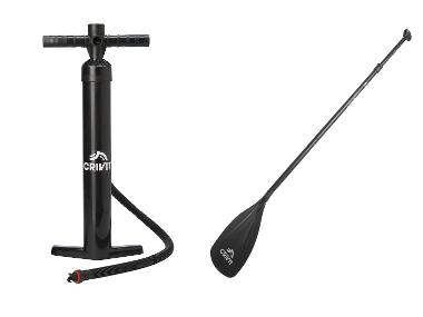 CRIVIT Pumpa pro paddleboard / Pádlo pro paddleboard