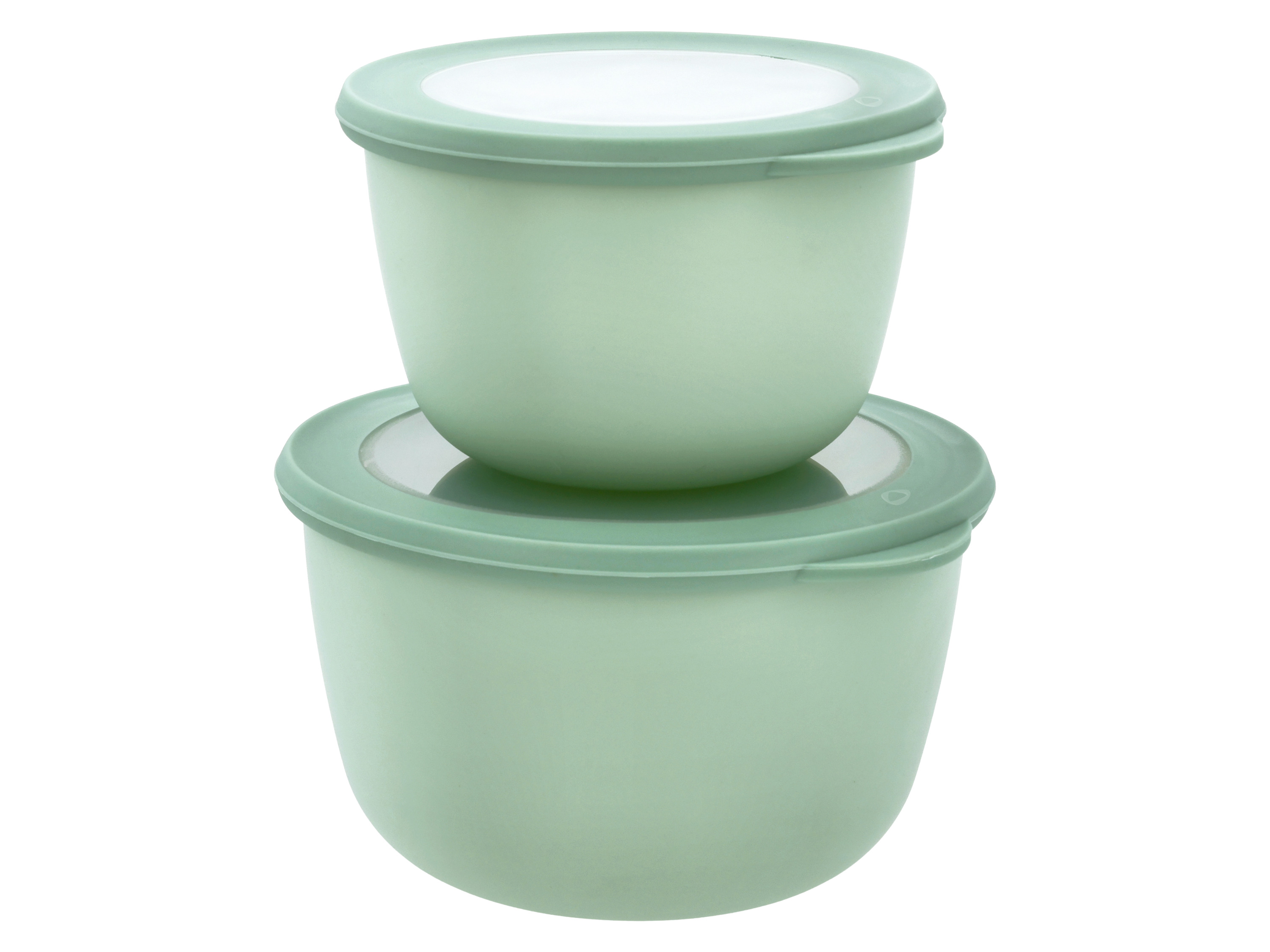 Silvercrest® Sada svačinových boxů, 2dílná (kulatá)