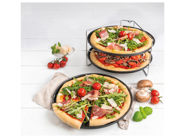  Zobrazit na celou obrazovku zenker Sada na pečení pizzy, Ø 29 cm, 4dílná - Obrázek 2
