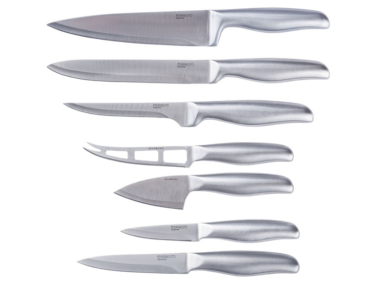  Zobrazit na celou obrazovku ERNESTO® Kuchyňský nůž / Sada kuchyňských nožů z nerezové oceli - Obrázek 1